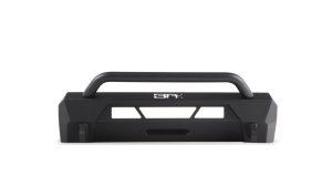 Toyota 4Runner Front Bumper - Body Armor 4x4 - HiLine Front Winch Bumper with Two-Stage Light Texture Finish - Black - `14-`23